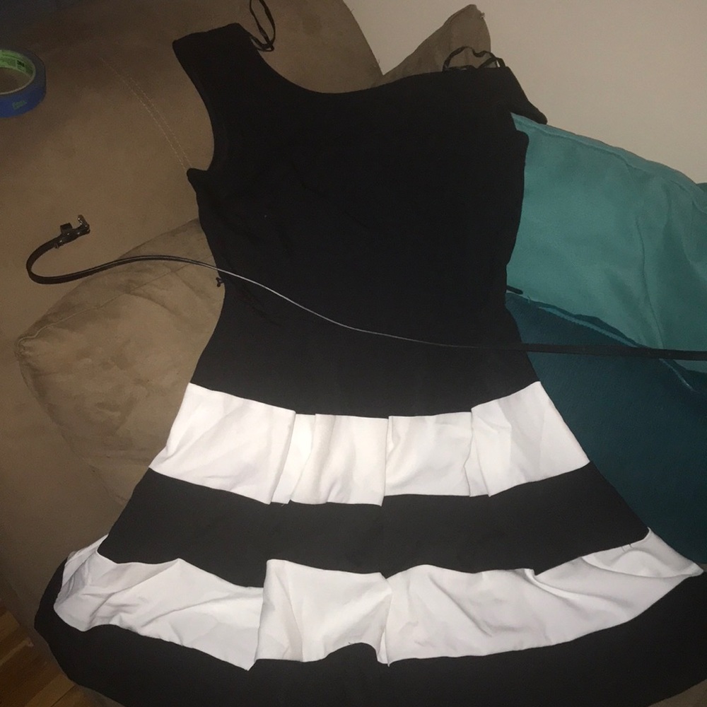 Black and white dress from Belk